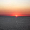 Până la urmă am reuşit să prind un răsărit de soare la mare