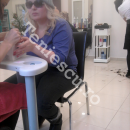 Viorica de la Clejani la manichiură
